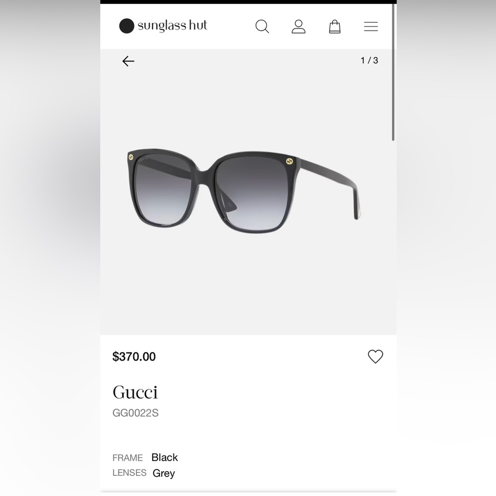 NWT Gucci Sunglasses - Picture 2 of 9